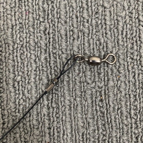 2 Hurricane Salt Tackle Coated Steel Trolling Fishing Leaders Black 20in 90lb - Picture 12 of 12